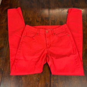 Divided Skinny Jeans Coral Size 12